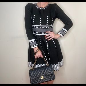 NWT thick FIT and FLARE sweater dress size Small